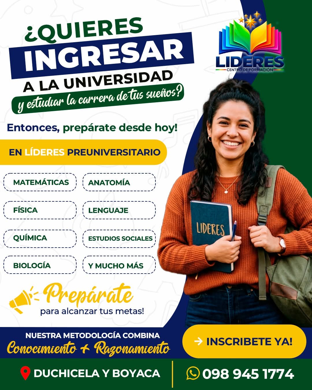 PRE UNIVERSITARIO LÍDERES